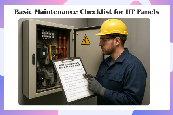 Basic Maintenance Checklist for HT Panels